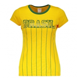Camiseta Brasil Xingu Feminina Braziline